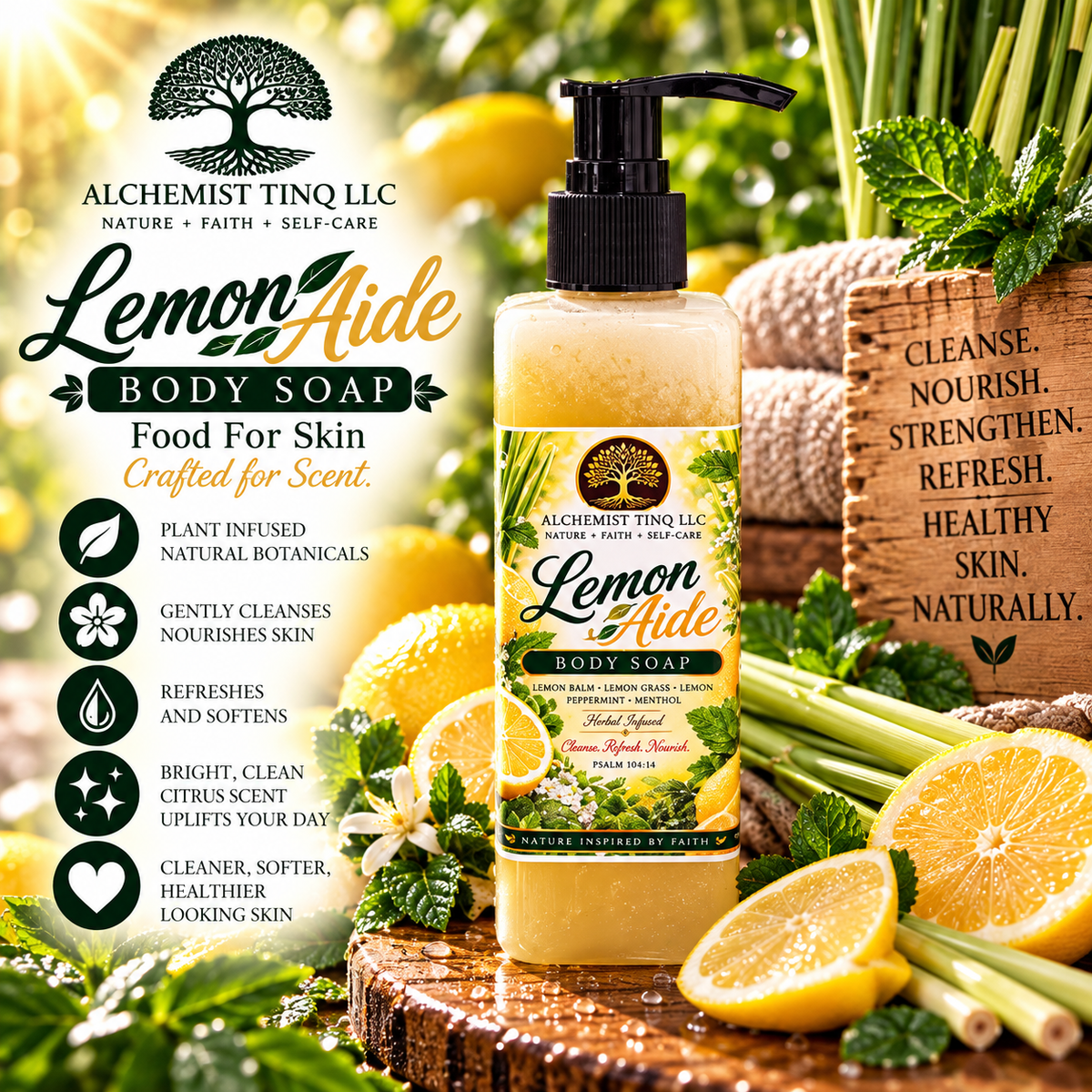 Lemon Aide Body Soap