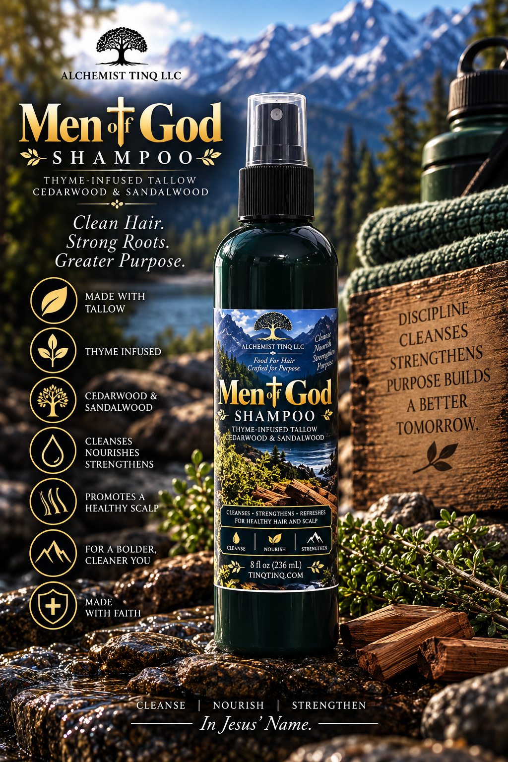 Man Of God Shampoo
