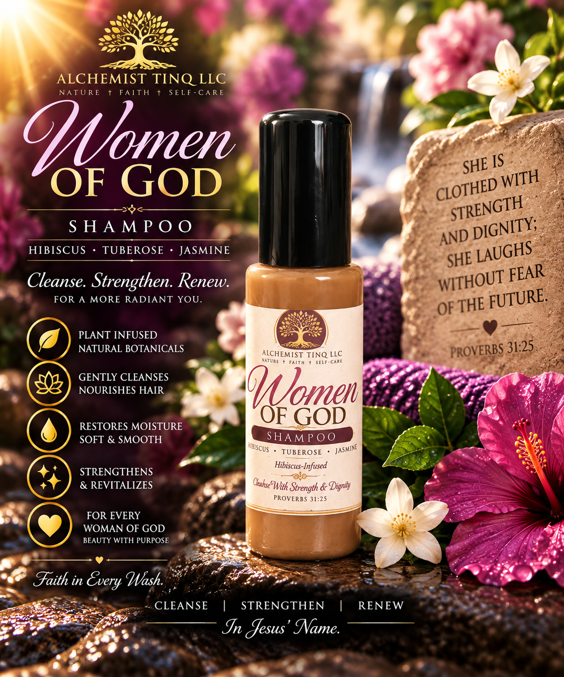 Women Of God Shampoo Travel Size