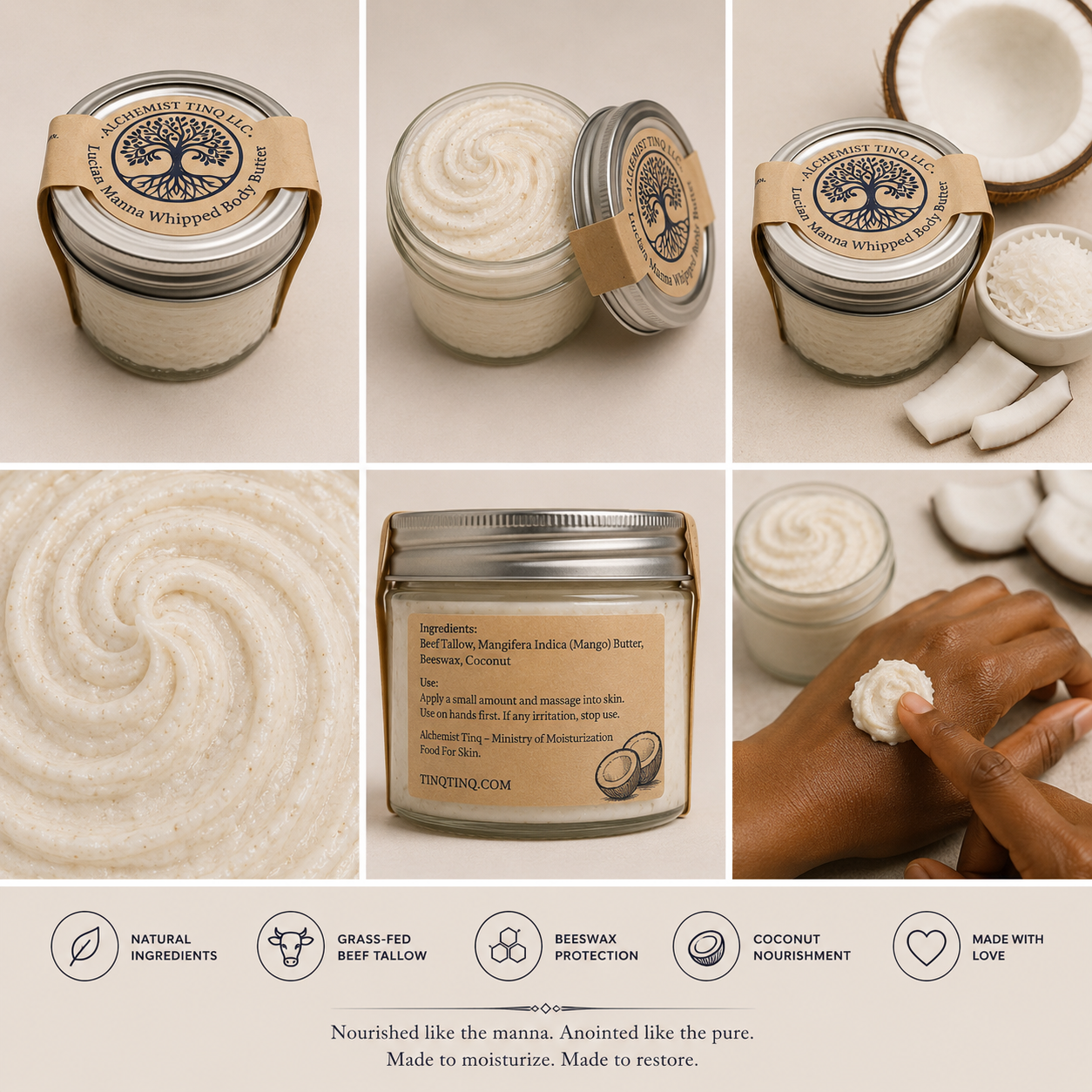 Lucian Manna Whipped Body Butter