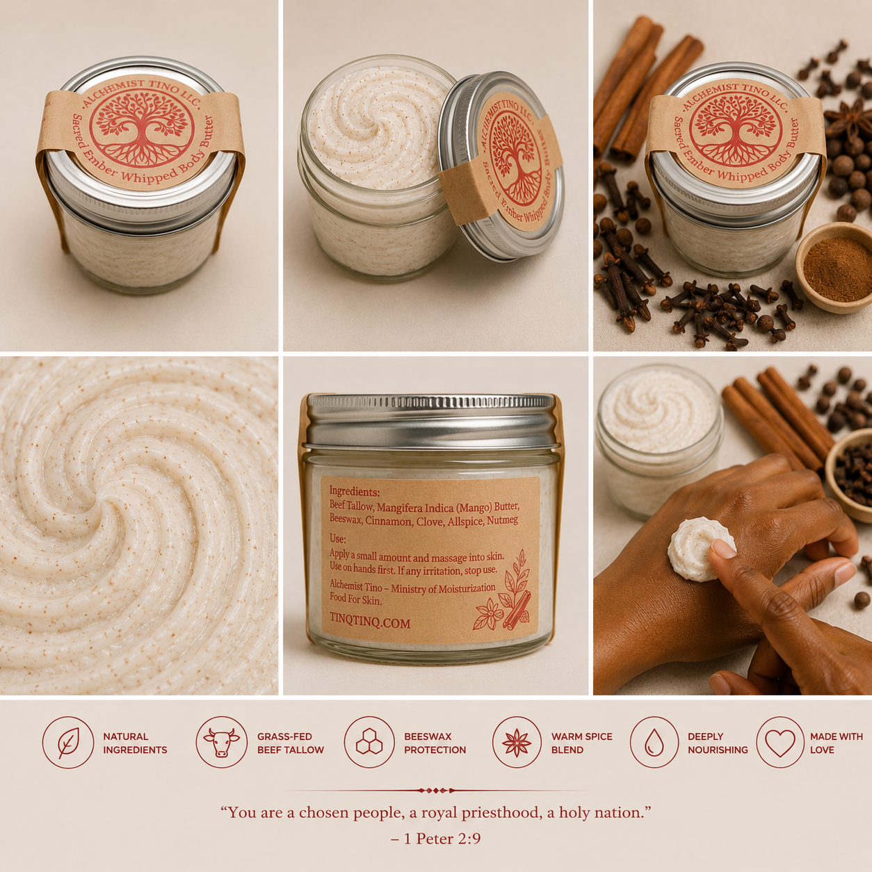 Sacred Ember Whipped Body Butter