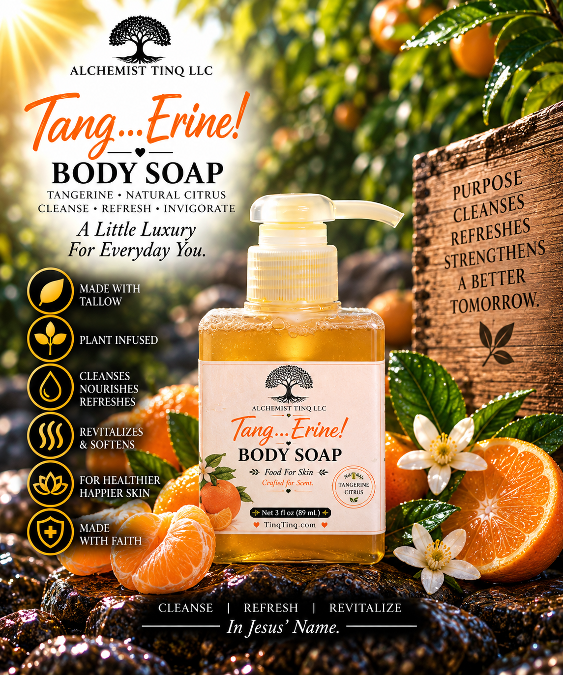 Tang... Erine! Body Soap Travel Size