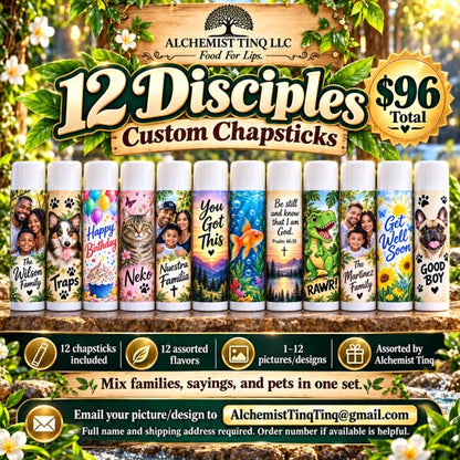 Assorted Mix 3 – 12 Chapsticks