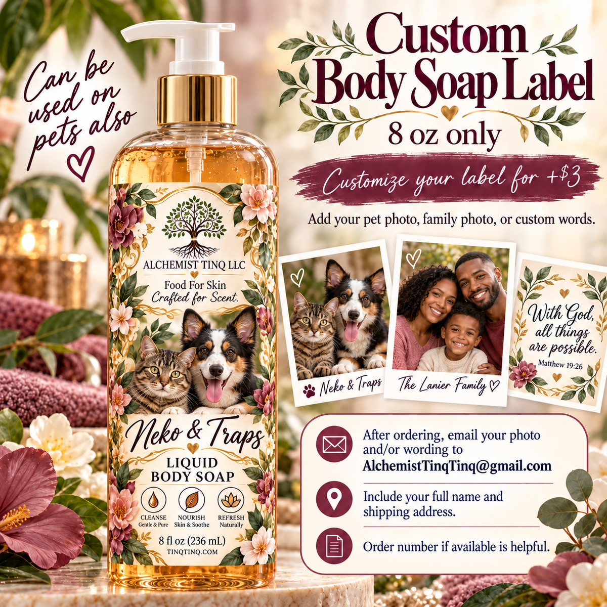 La Rose Body Soap
