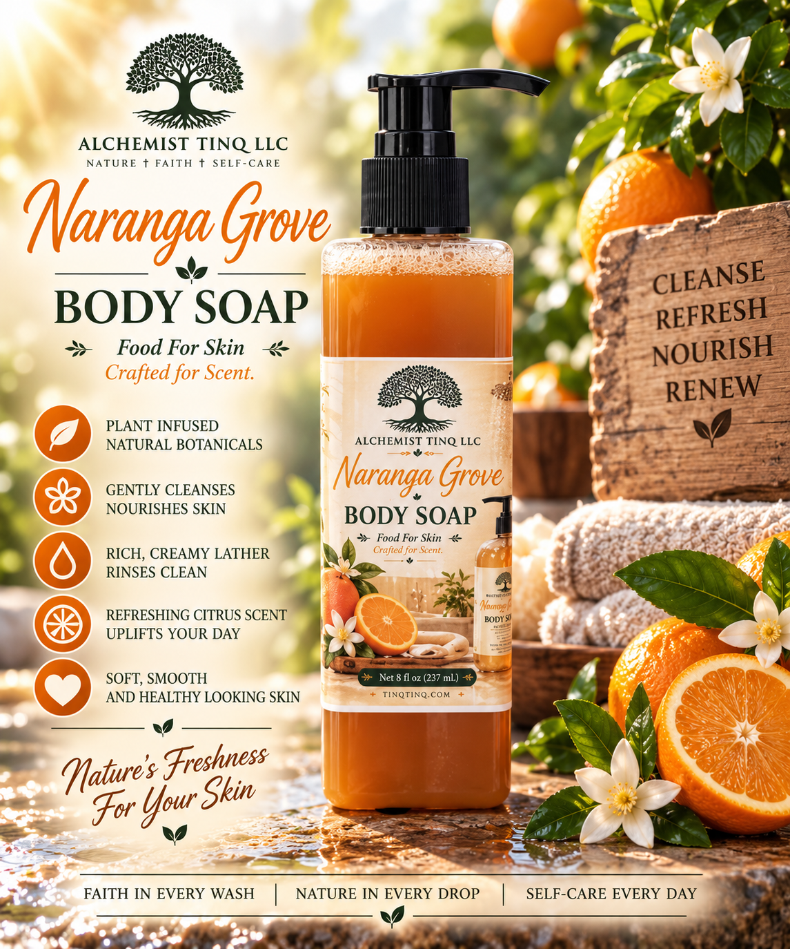 Naranga Grove Body Soap