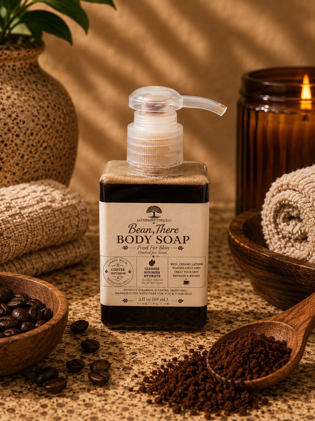 Bean There Body Wash Travel Size