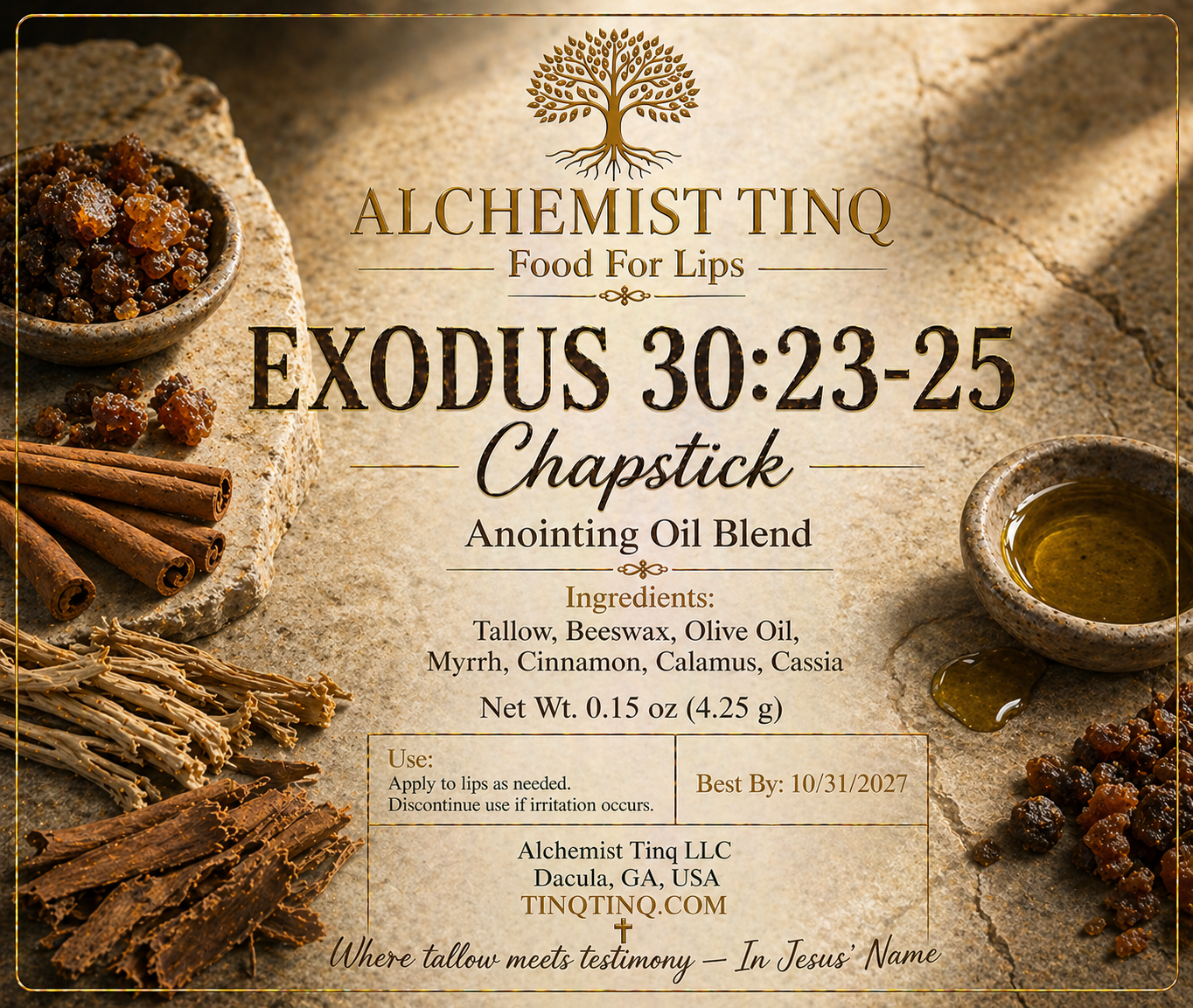 Exodus 30:23-25