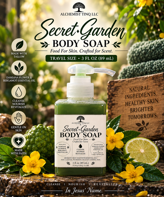 Secret Garden Body Soap Travel Size