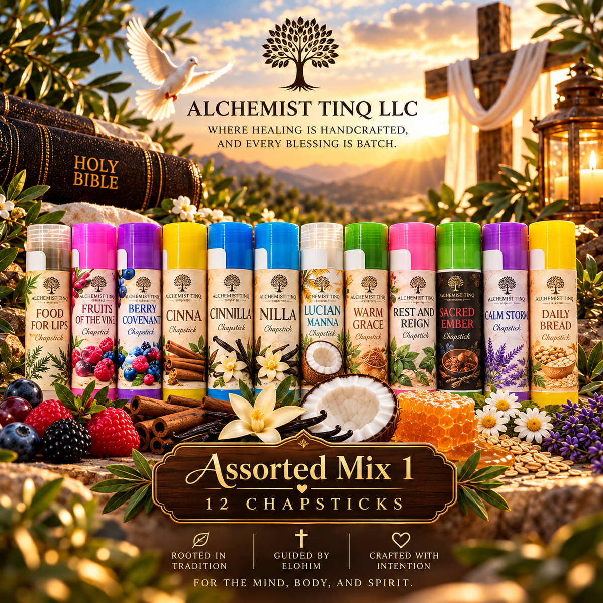 Assorted Mix 1 – 12 Chapsticks