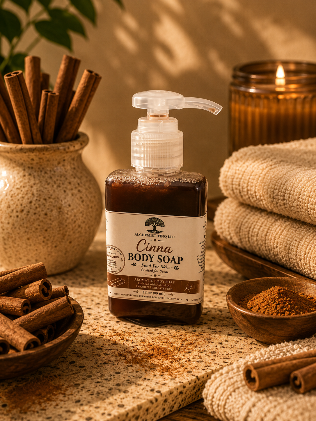 Cinna Body Soap Travel Size