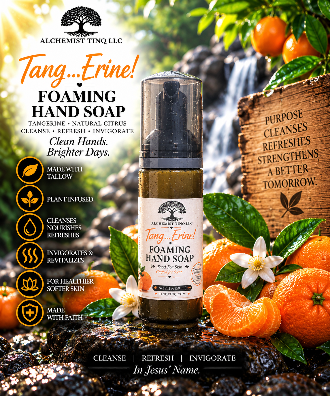 Tang... Erine! Foam Hand Soap Travel Size