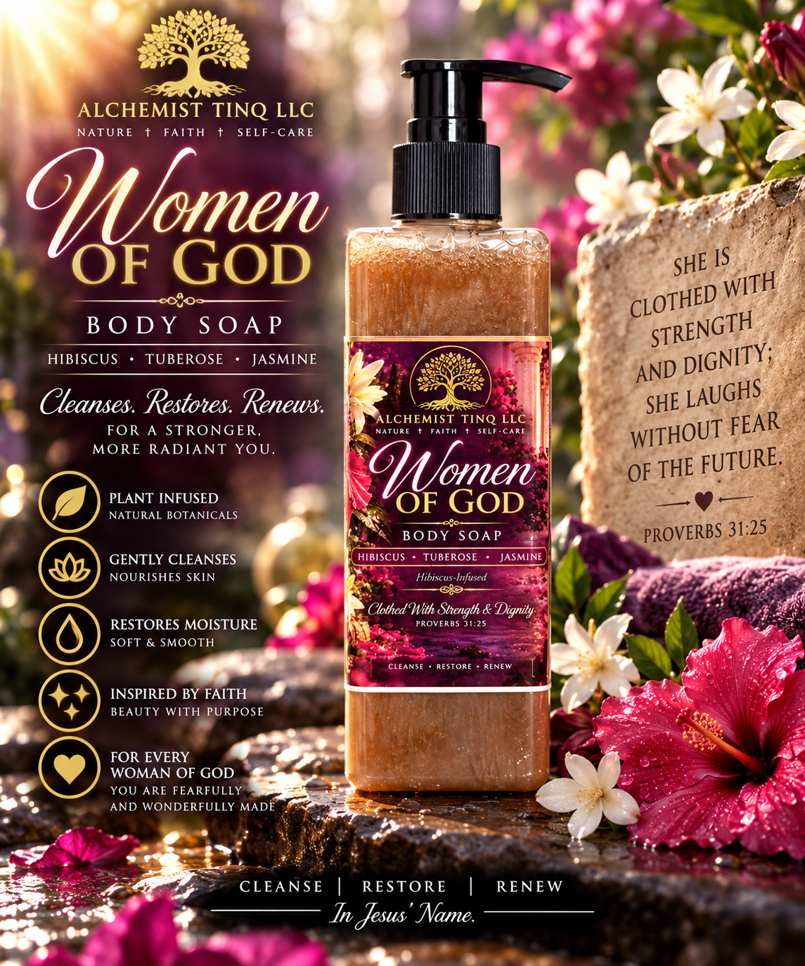 Women Of God Body Soap