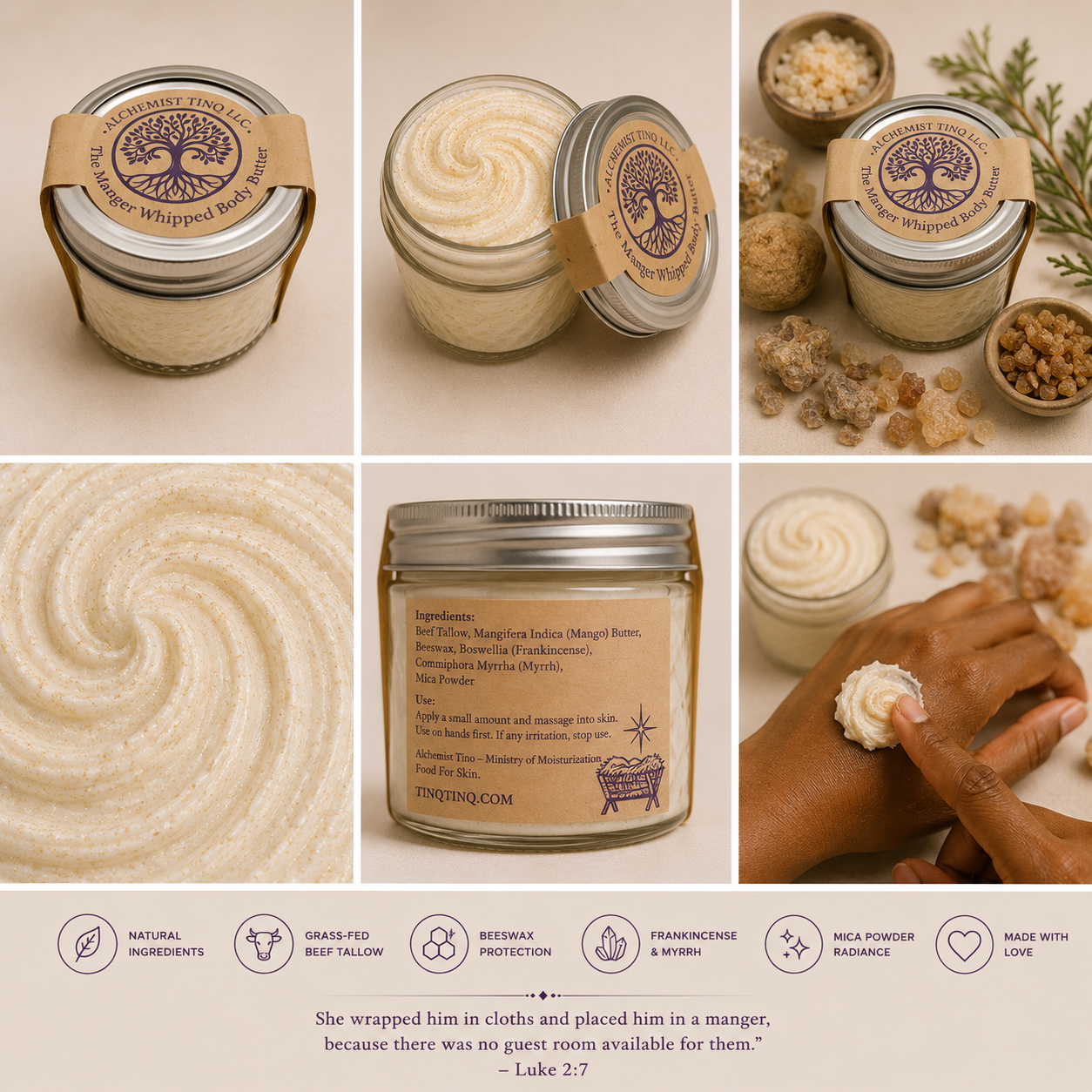 The Manger Whipped Body Butter
