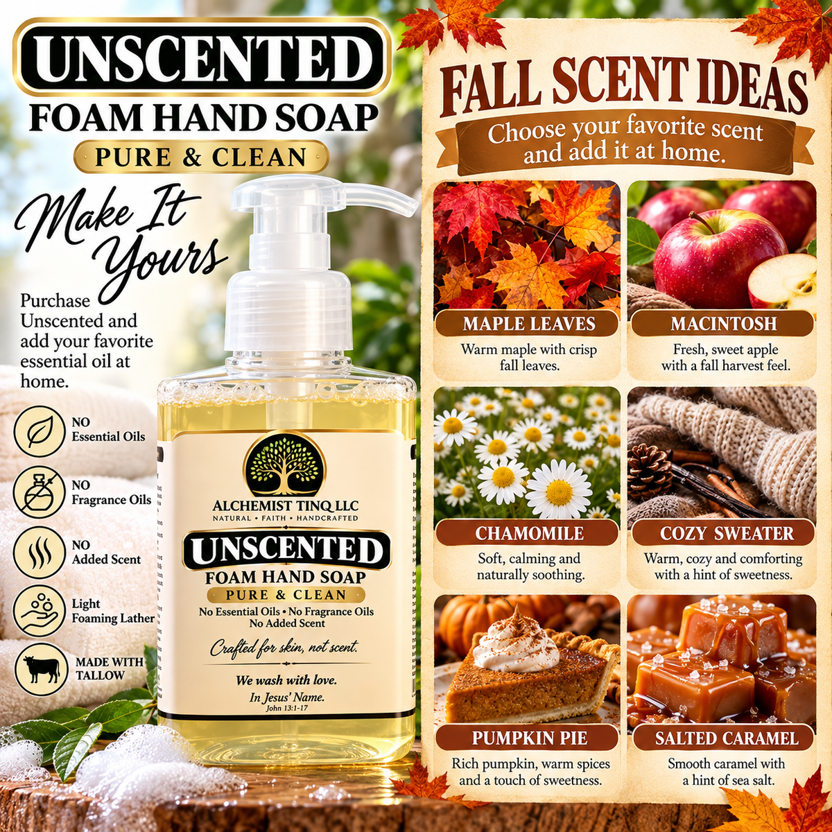 Unscented Body Wash Travel Size